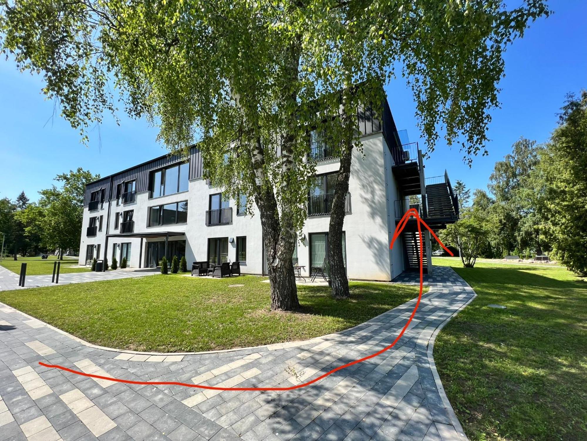 Lovely Apartment By The Sea. Кестерциемс Экстерьер фото